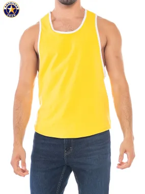 A J Sports Deep Armhole Tank