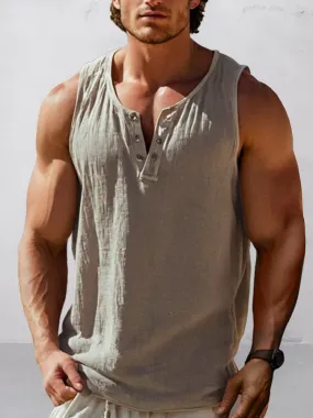 Basic 100% Cotton Sports Tank Top