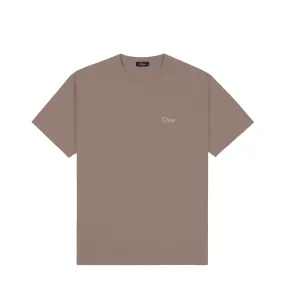 Dime Classic Small Logo T-Shirt - Deep Sepia