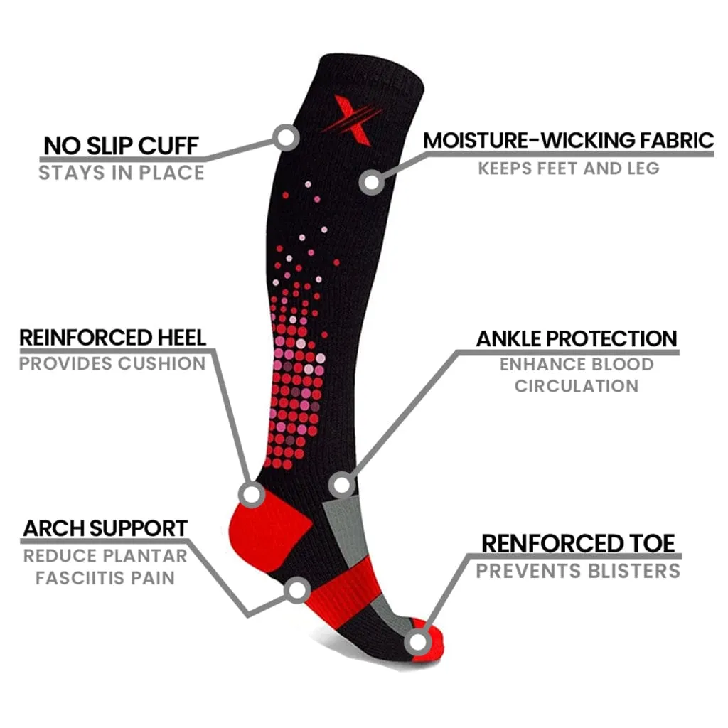 High Intensity Compression Socks (6-Pairs)