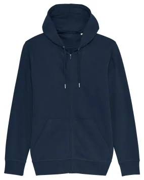 Nachhaltige Hoodie Jacke Navy