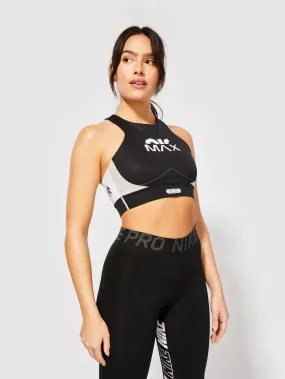 NIKE B/W DRI-FIT SWOOSH AIR MAX BRA