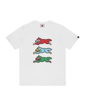 Triple Running Dog Tee